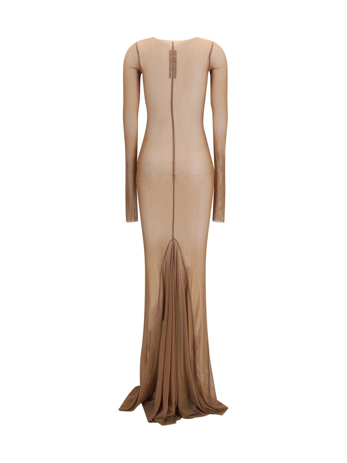 Rick Owens Women Long Transparent Tulle Dress