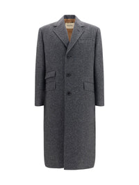 Valentino Men Long Single-Breasted Coat