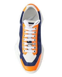 Jimmy Choo  Diamond Sneakers Blue Orange White Mens21