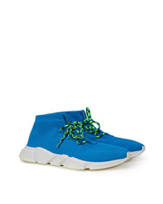 Balenciaga Stretch Fabric Lace-Up Sneakers