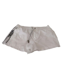 Dolce & Gabbana Men's White Swim Shorts