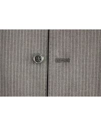 Dolce & Gabbana Men's Pinstripe Wool Vest - Black
