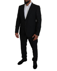 Dolce & Gabbana Men's Black Wool Suit