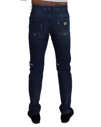 Dolce & Gabbana Men's Distressed Slim Fit Jeans