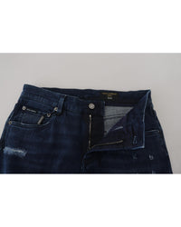 Dolce & Gabbana Men's Distressed Slim Fit Jeans