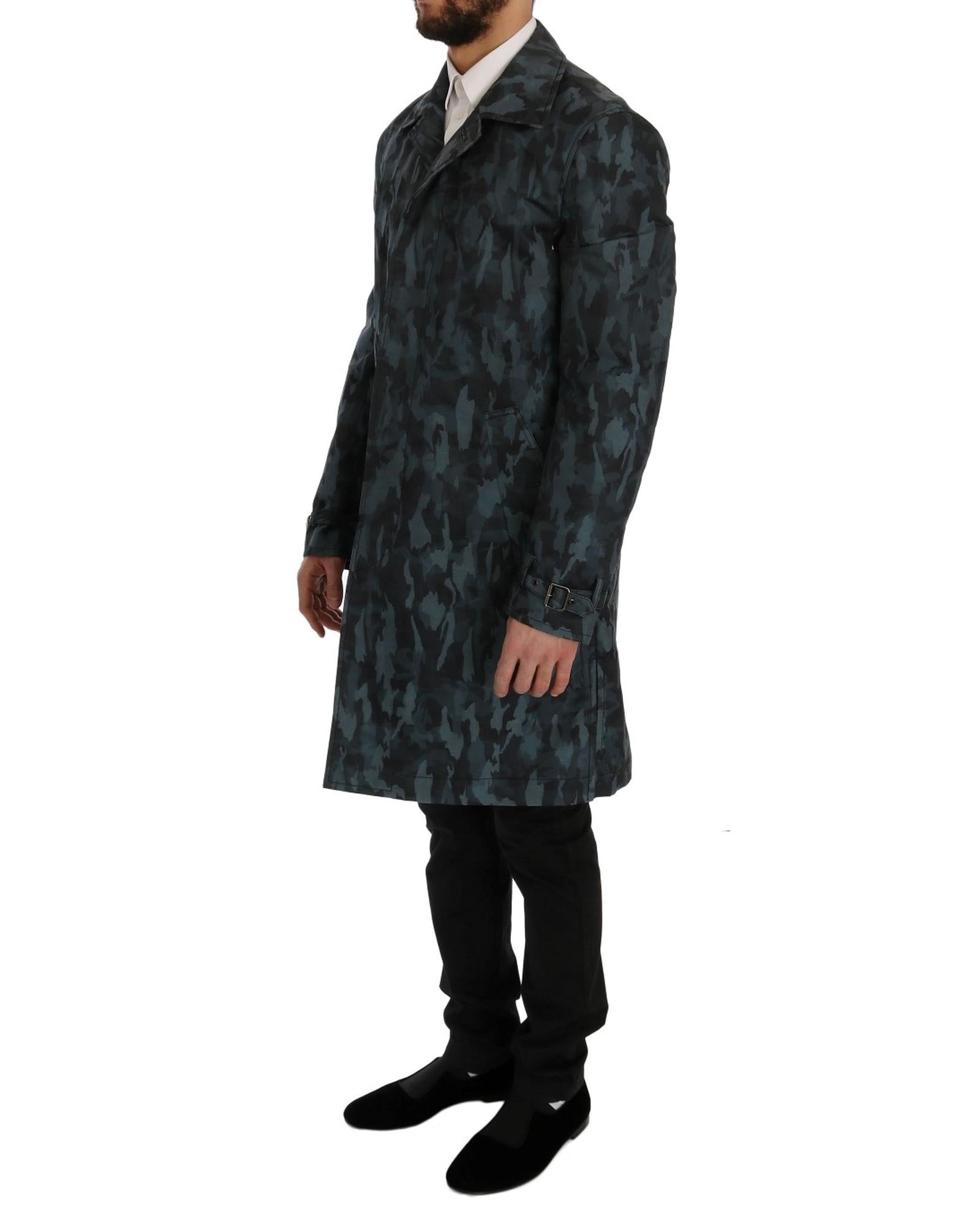 Dolce & Gabbana Men's Camouflage Print Coat