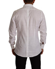 Dolce & Gabbana Classic  Cotton Slim Fit Dress Shirt