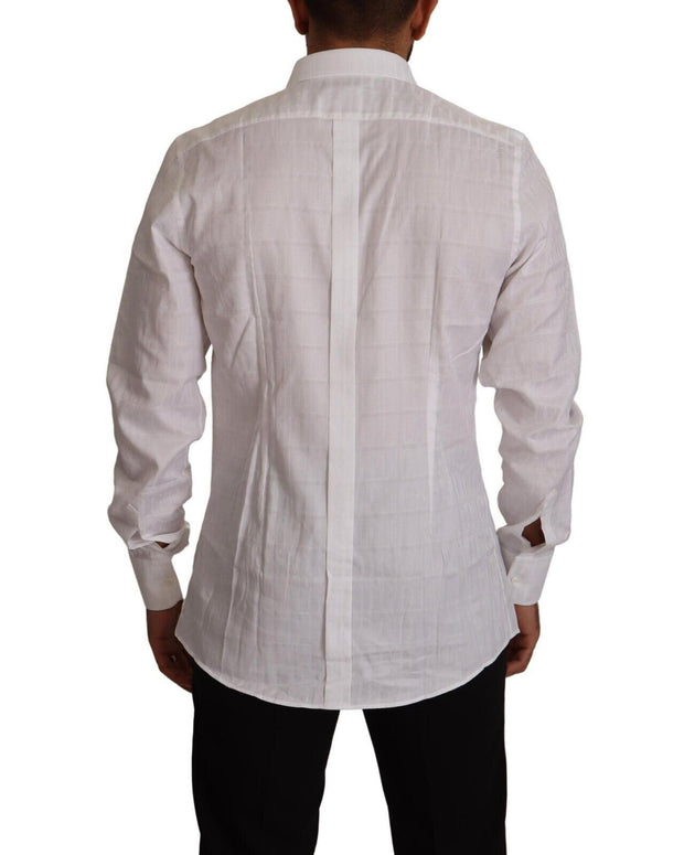 Dolce & Gabbana Classic  Cotton Slim Fit Dress Shirt