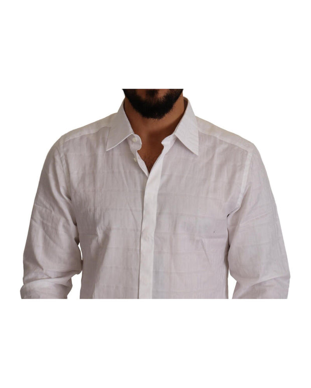 Dolce & Gabbana Classic  Cotton Slim Fit Dress Shirt