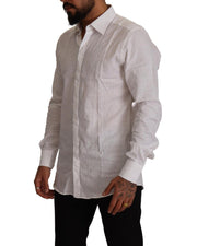 Dolce & Gabbana Classic  Cotton Slim Fit Dress Shirt