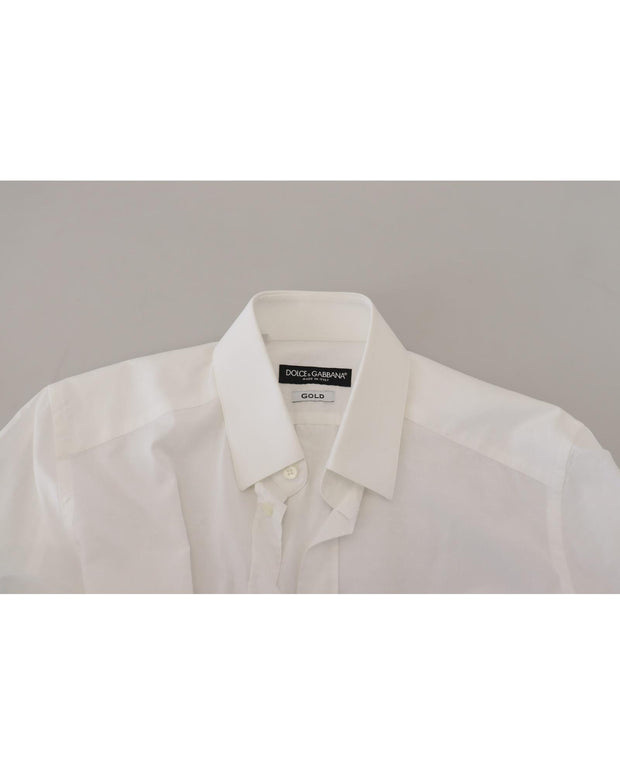 Dolce & Gabbana Classic  Cotton Slim Fit Dress Shirt