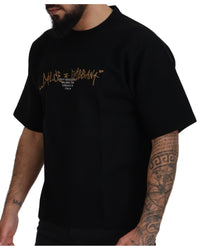 Dolce & Gabbana Logo Cotton Crewneck T-shirt