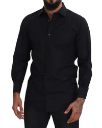 Dolce & Gabbana Classic Fit Dress Shirt - Black