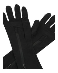 Givenchy Womens Long Zipped Gloves