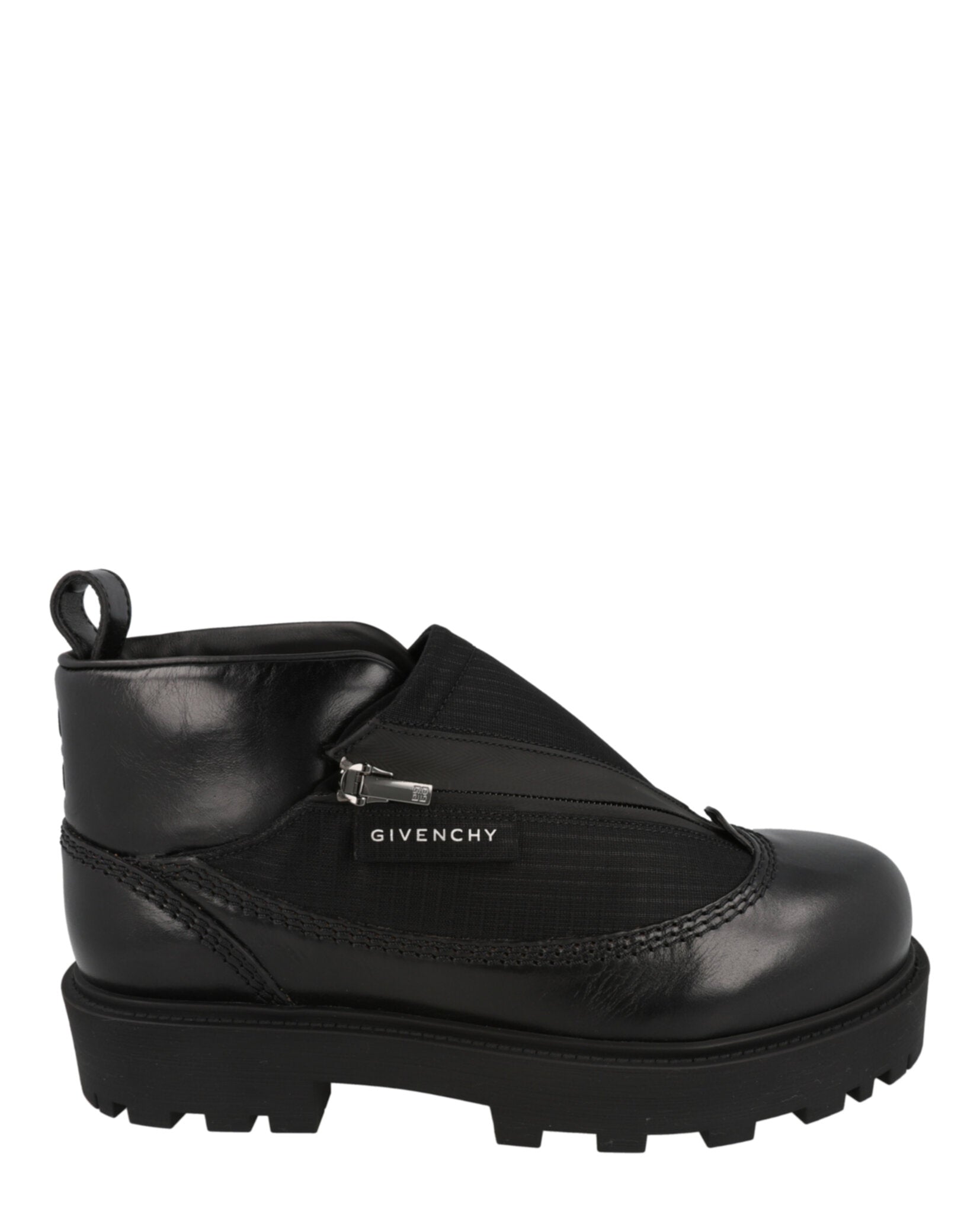 Givenchy Mens Storm Zip-Up Ankle Boots