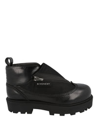 Givenchy Mens Storm Zip-Up Ankle Boots