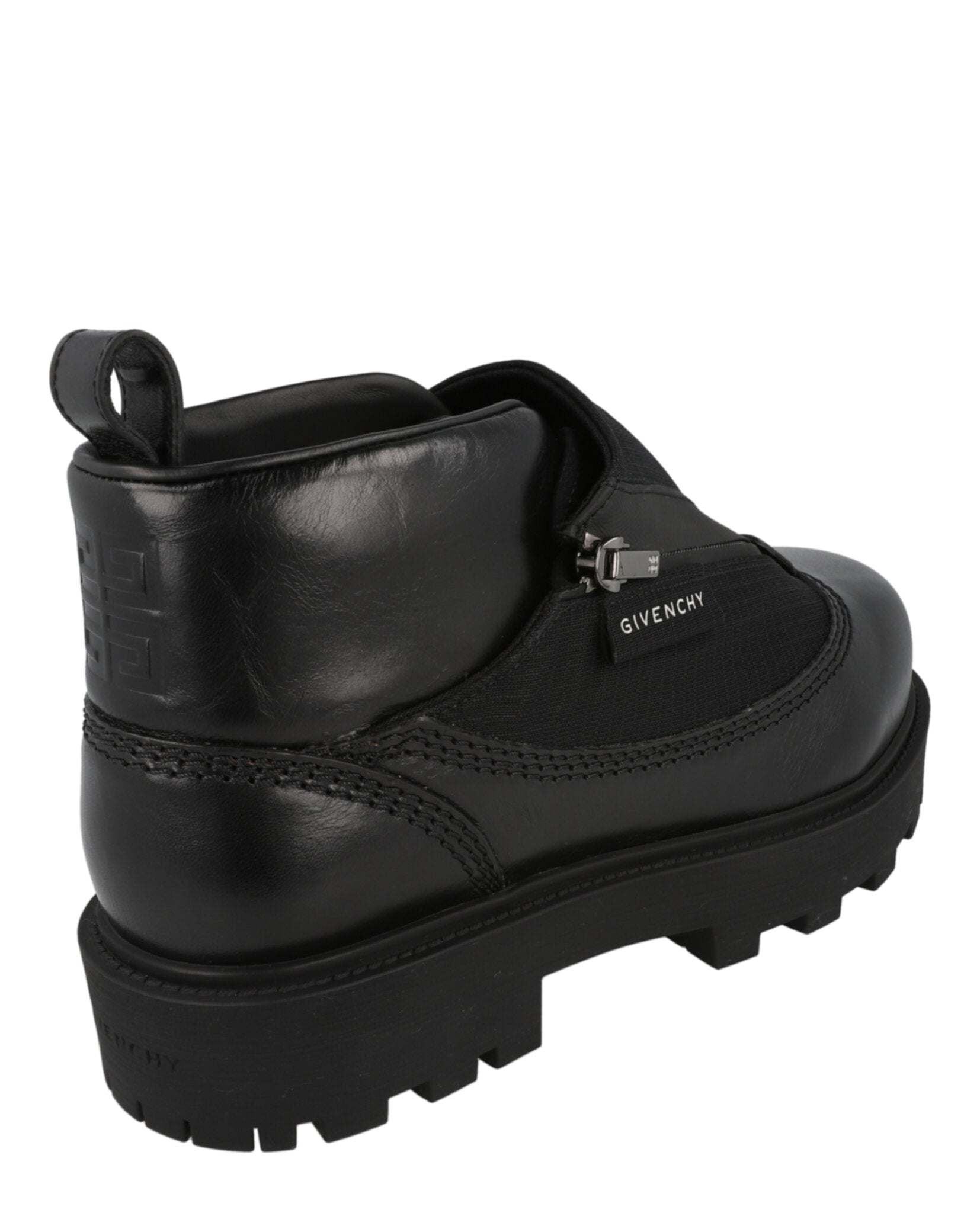 Givenchy Mens Storm Zip-Up Ankle Boots