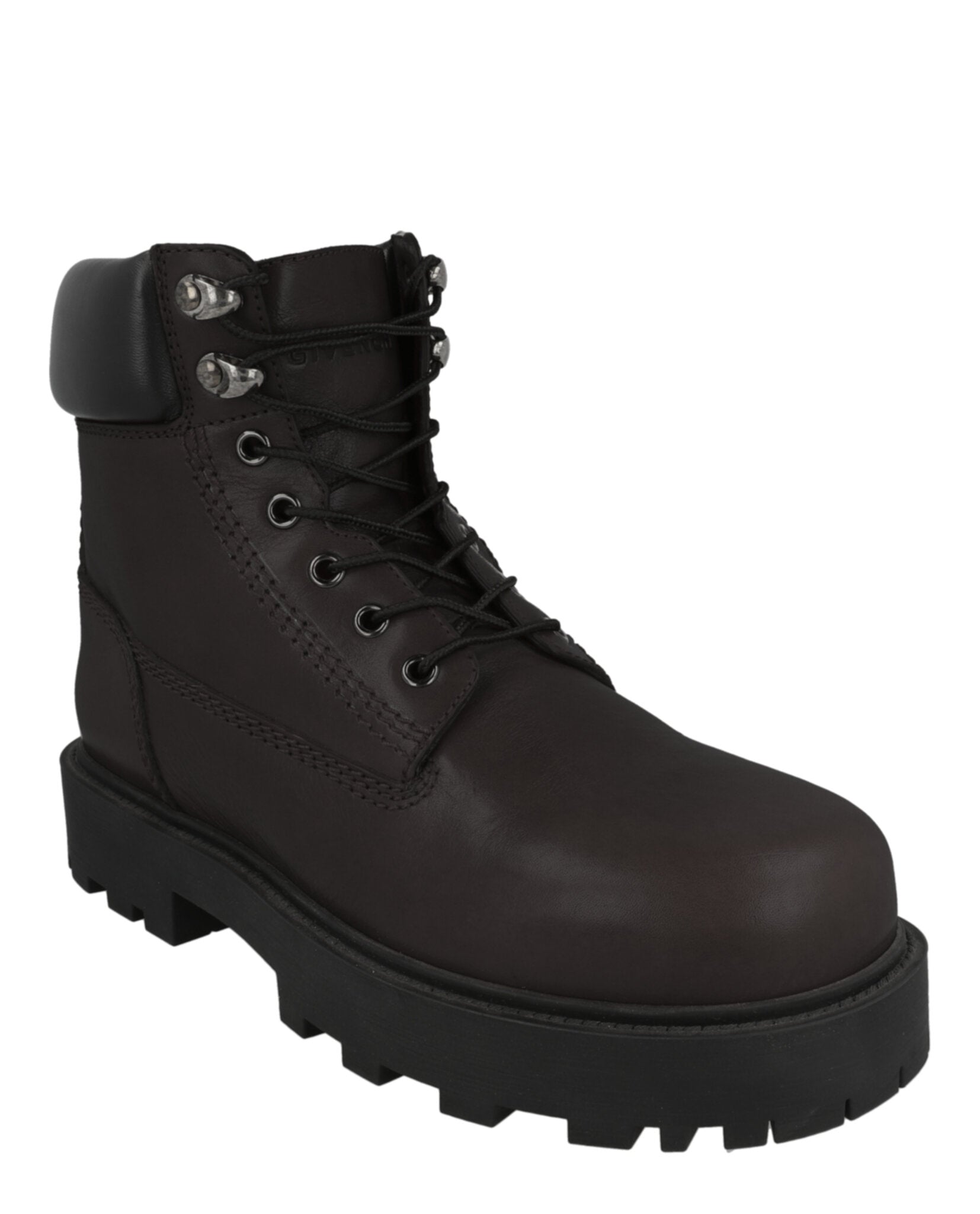 Givenchy Mens Storm Lace-Up Boots