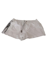 Dolce & Gabbana Men's White Swim Shorts