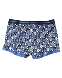 Dolce & Gabbana Logo Print Boxer Briefs Men Blue Underwear