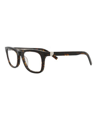 Berluti Mens Square/Rectangle Havana Havana Transparent Fashion Designer Eyewear