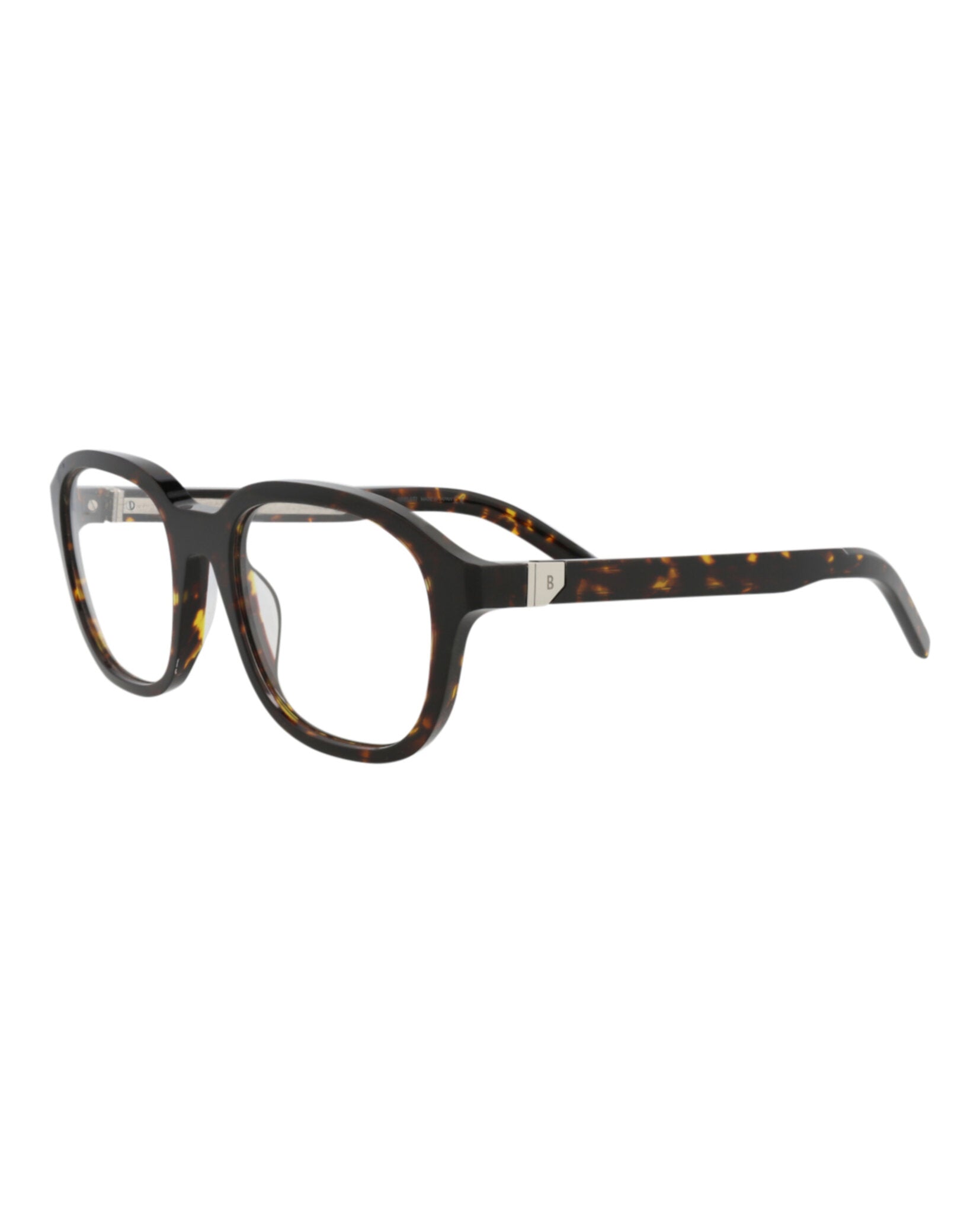 Berluti Mens Round/Oval Havana Havana Transparent Fashion Designer Eyewear