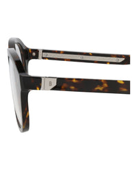 Berluti Mens Round/Oval Havana Havana Transparent Fashion Designer Eyewear