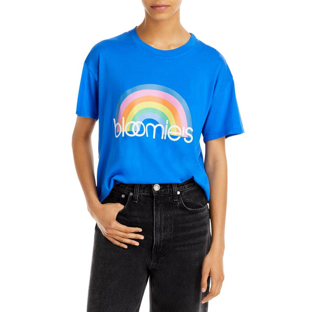 Rainbow Womens Graphic Cotton T-Shirt