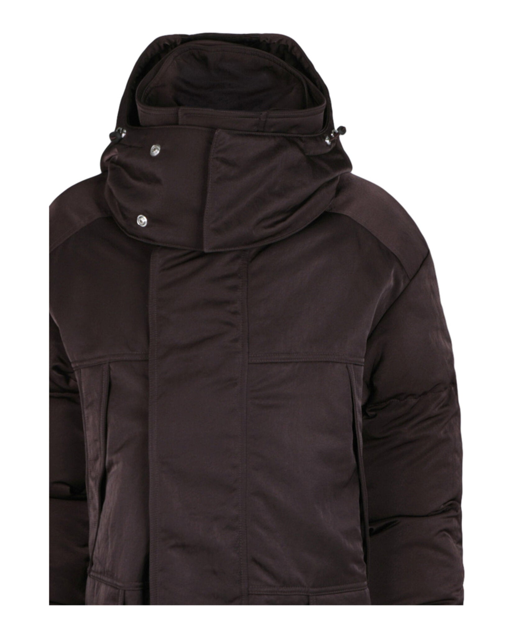 Givenchy Mens Long Oversized Hooded Parka