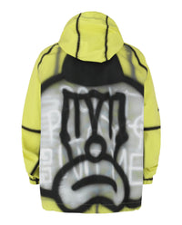 Givenchy Mens Printed Raglan Windbreaker