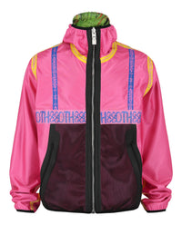 Givenchy Mens Josh Smith Reversible Fleece Jacket