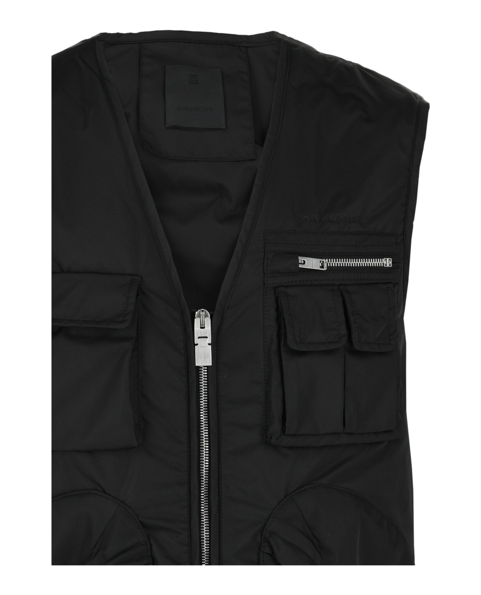 Givenchy Mens Multi-Pocket Cargo Vest