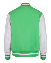 Givenchy Mens Wool And Leather Varsity Jacket