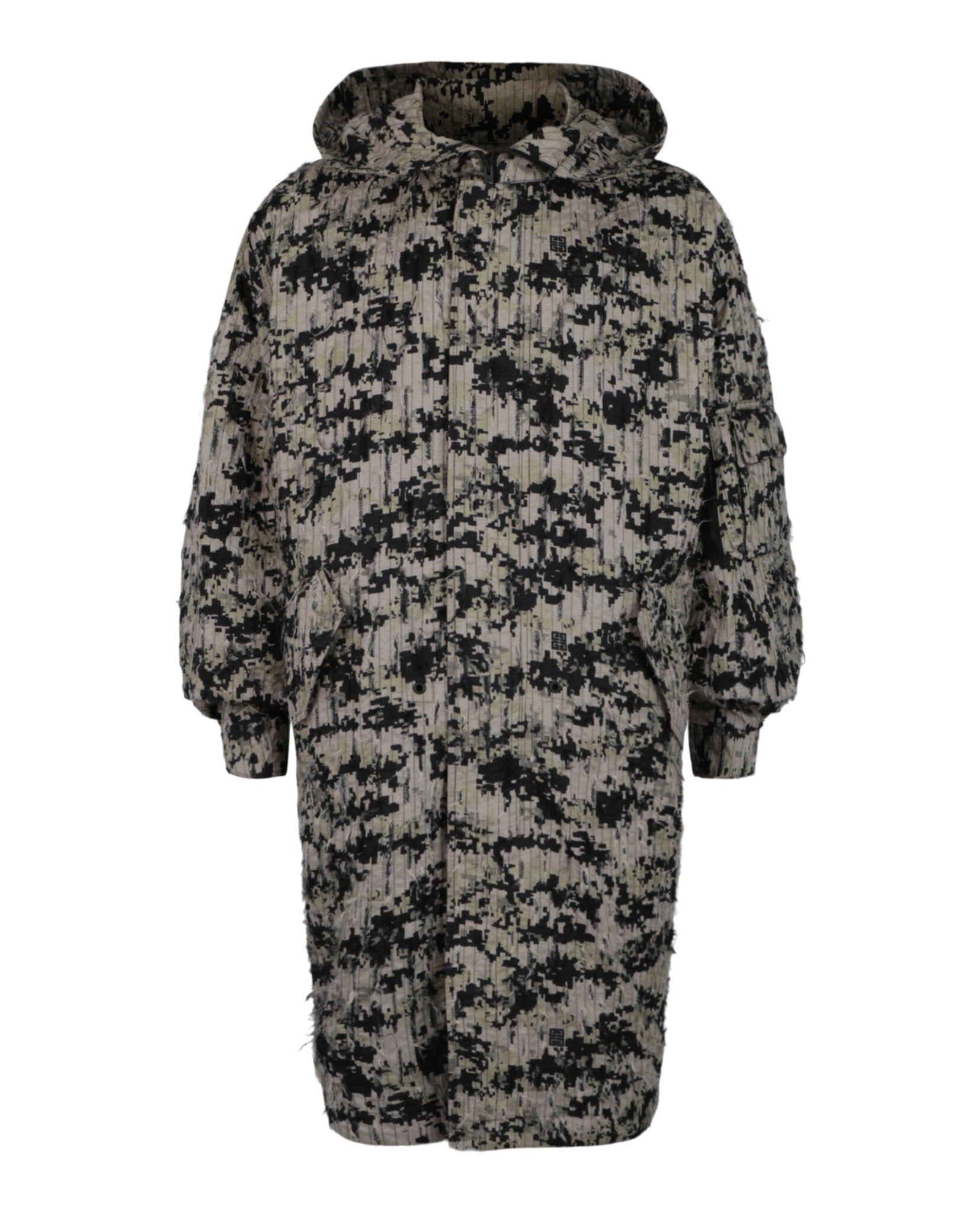 Givenchy Mens Fishtail Jacket Woven