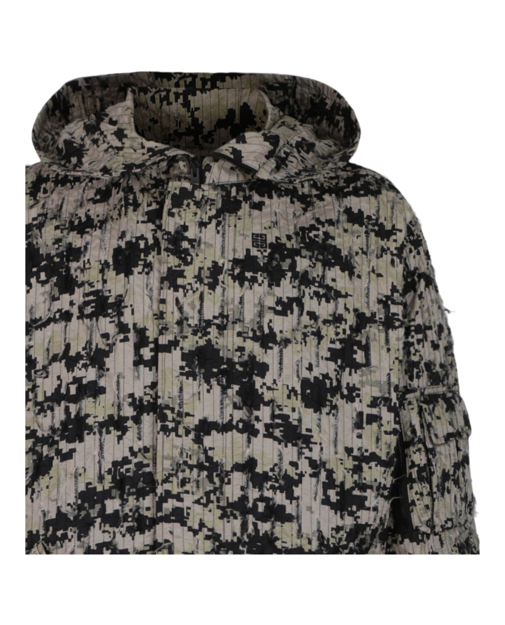 Givenchy Mens Fishtail Jacket Woven