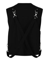 Givenchy Mens Multi-Pocket Wool Vest
