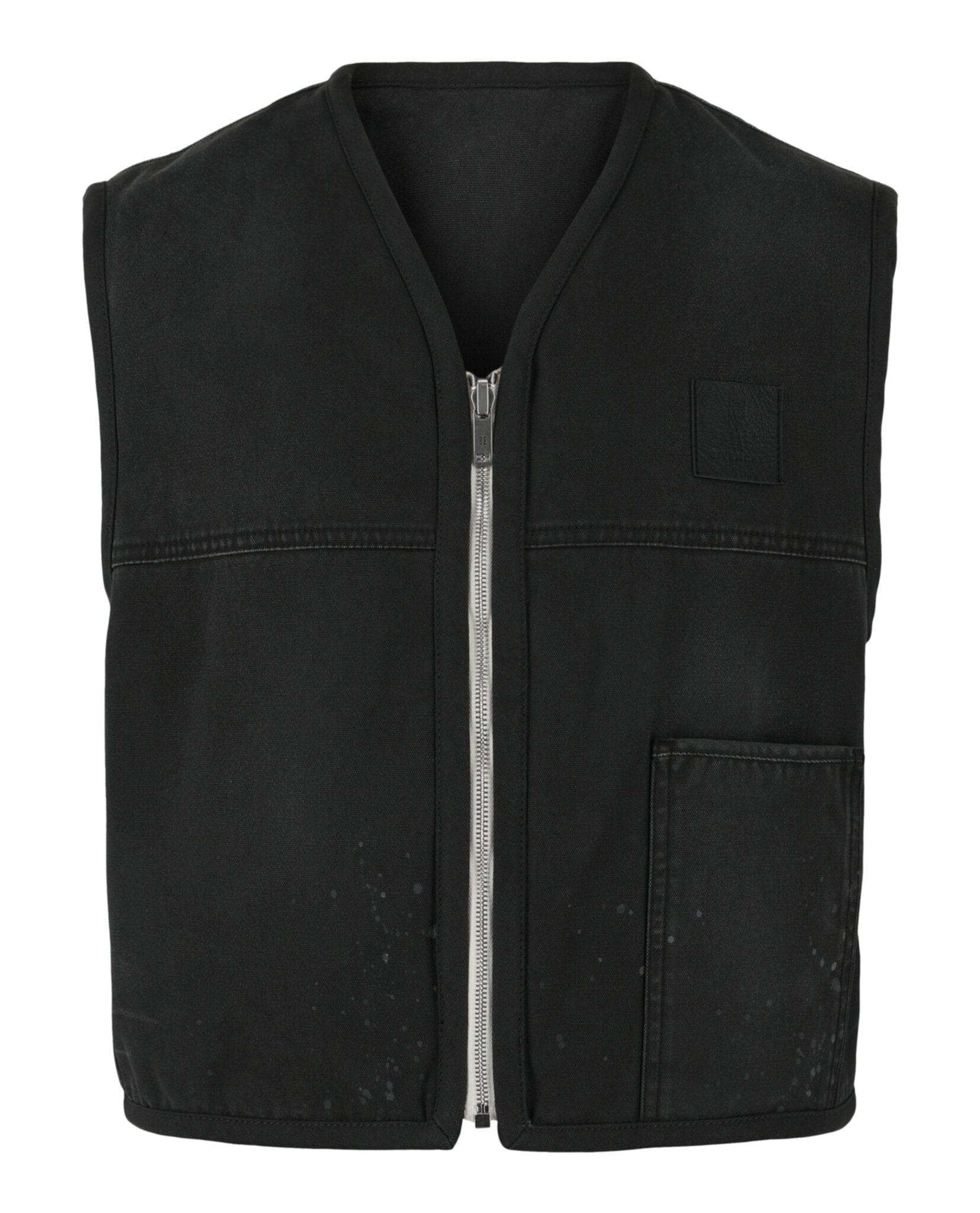 Givenchy Givenchy Mens Reversible Mixed Material Gilet