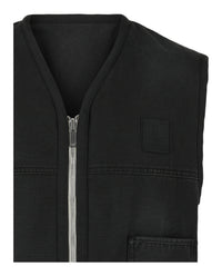 Givenchy Givenchy Mens Reversible Mixed Material Gilet