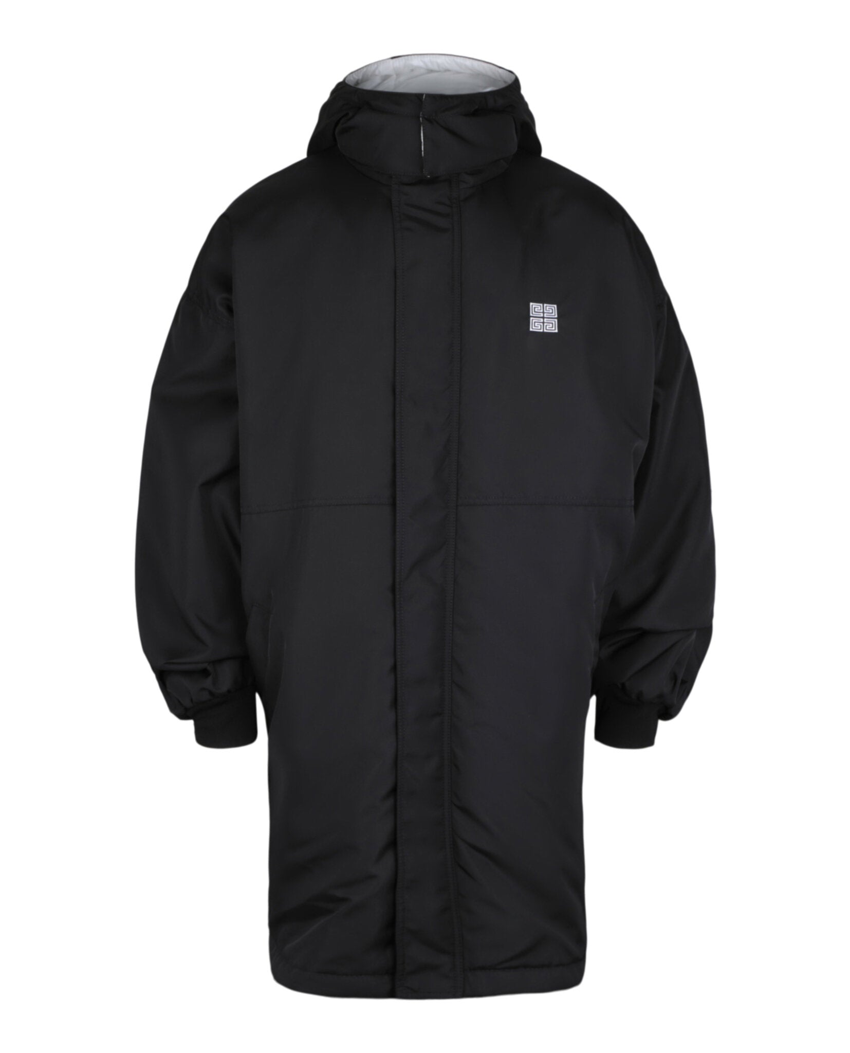 Givenchy Mens Logo Football Parka