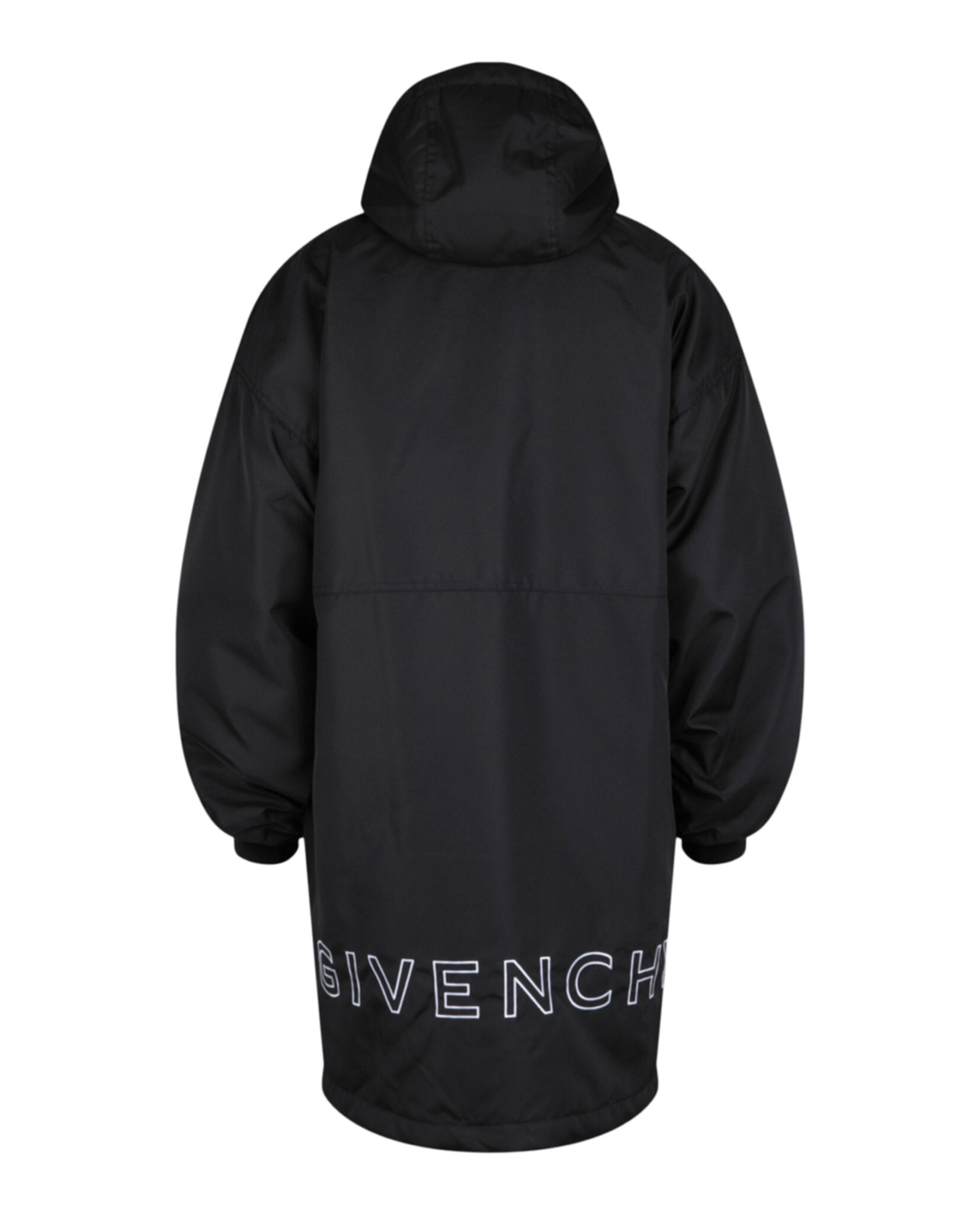 Givenchy Mens Logo Football Parka – Bluefly