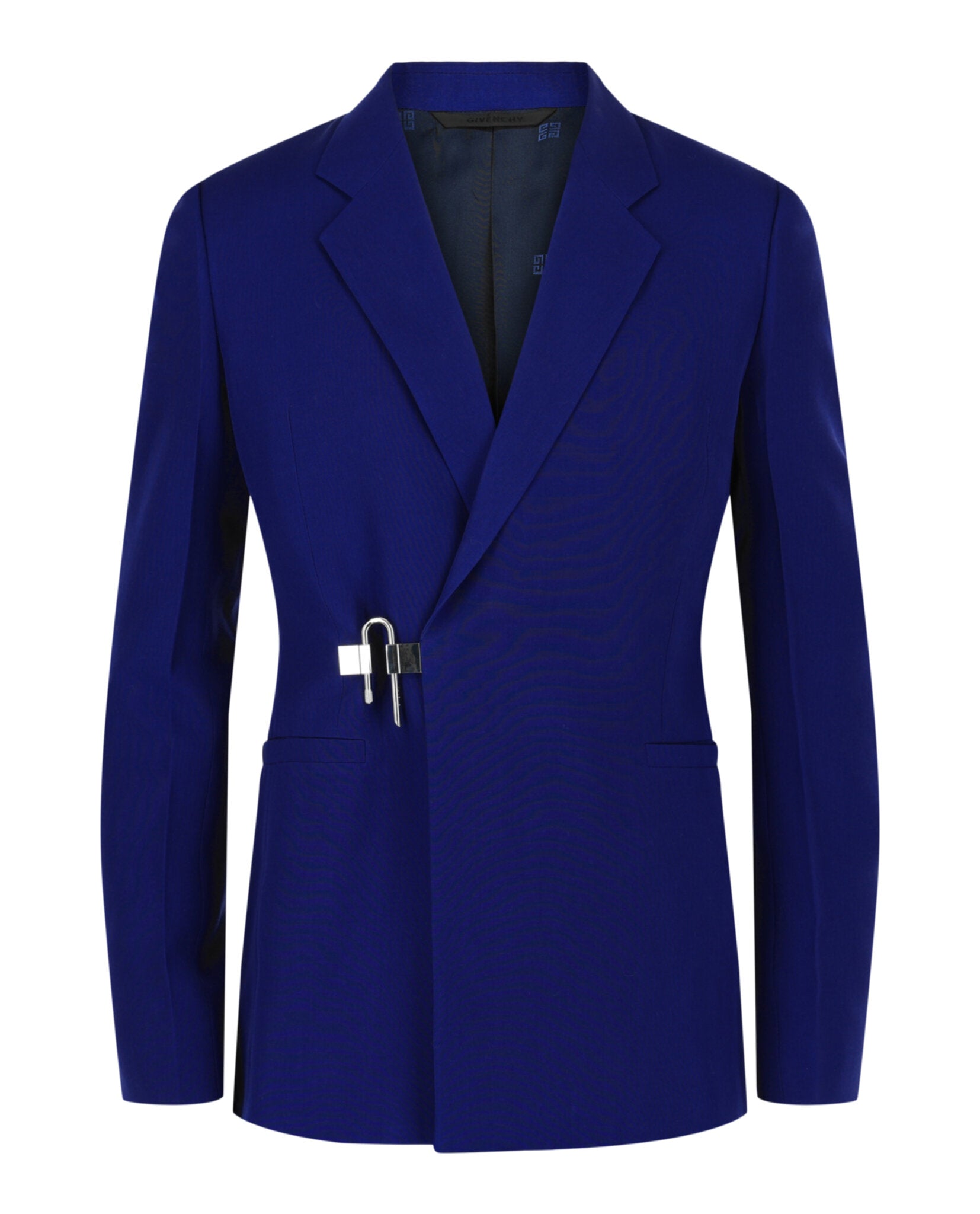 Givenchy Mens Slim Fit U-Lock Blazer In Wool
