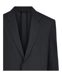 Givenchy Mens Boxy Fit Single-Button Blazer