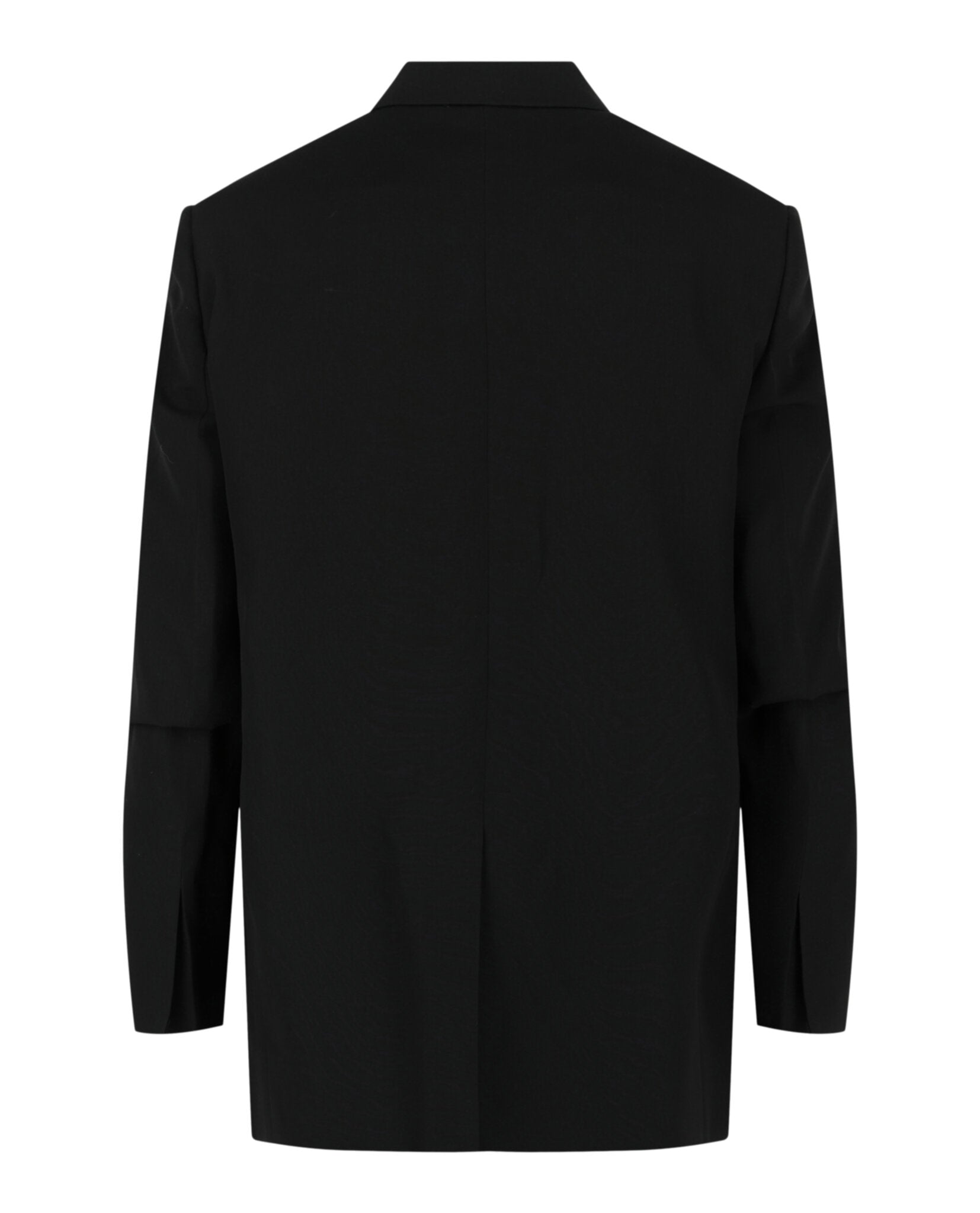 Givenchy Mens Overlapped Lapel Oversized Blazer