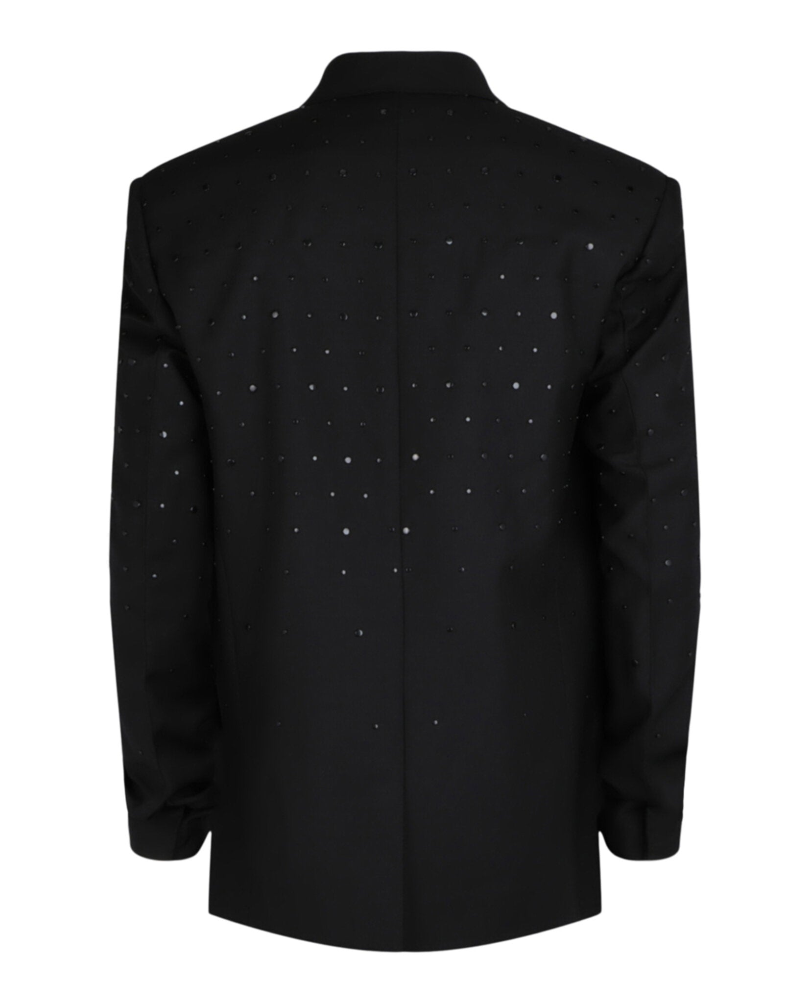 Givenchy Mens Studded Single-Breasted Blazer