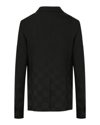 Givenchy Givenchy Mens Slim Fit Micro Windowpane Check Blazer