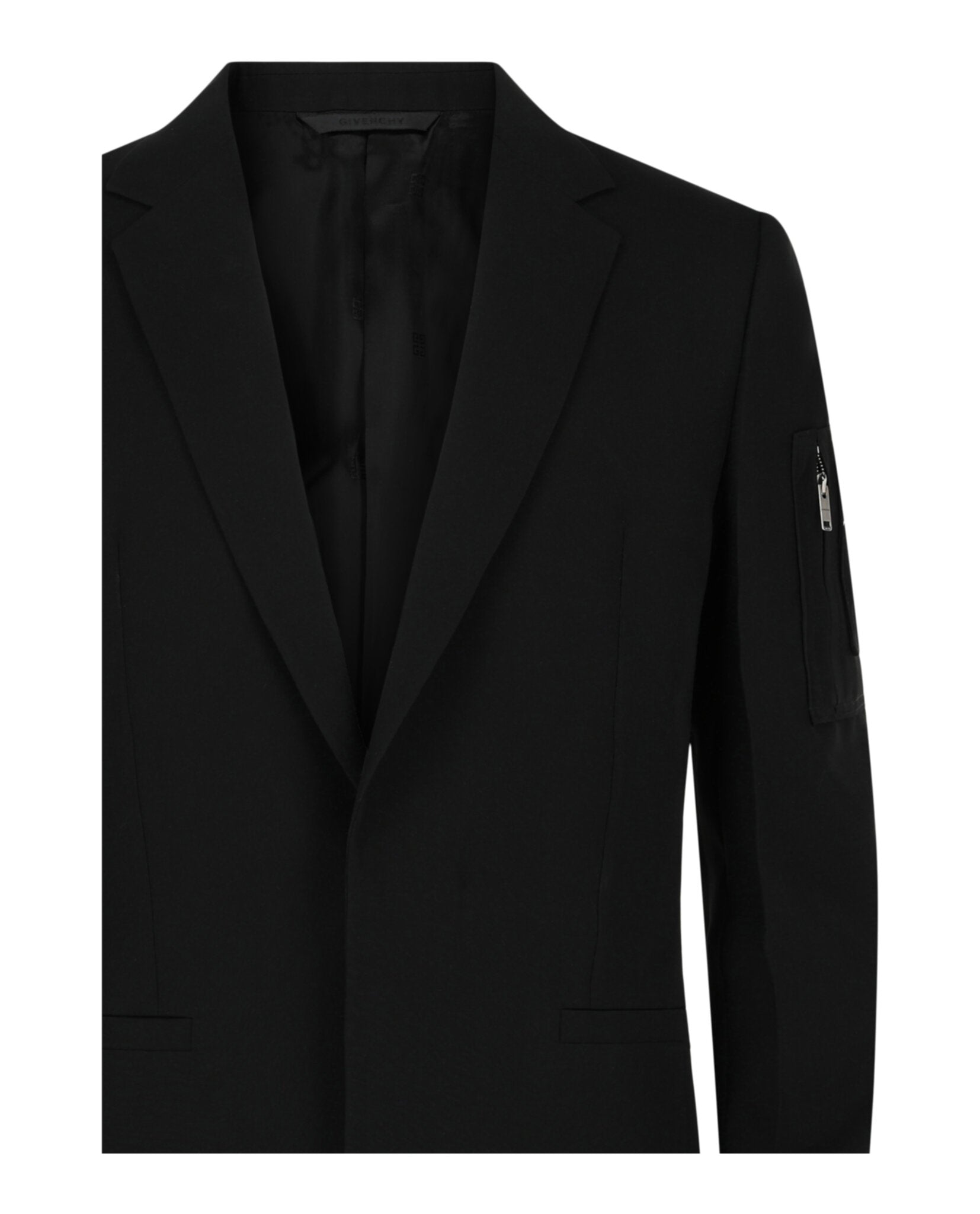 Givenchy Mens Slim Fit Single-Breasted Blazer