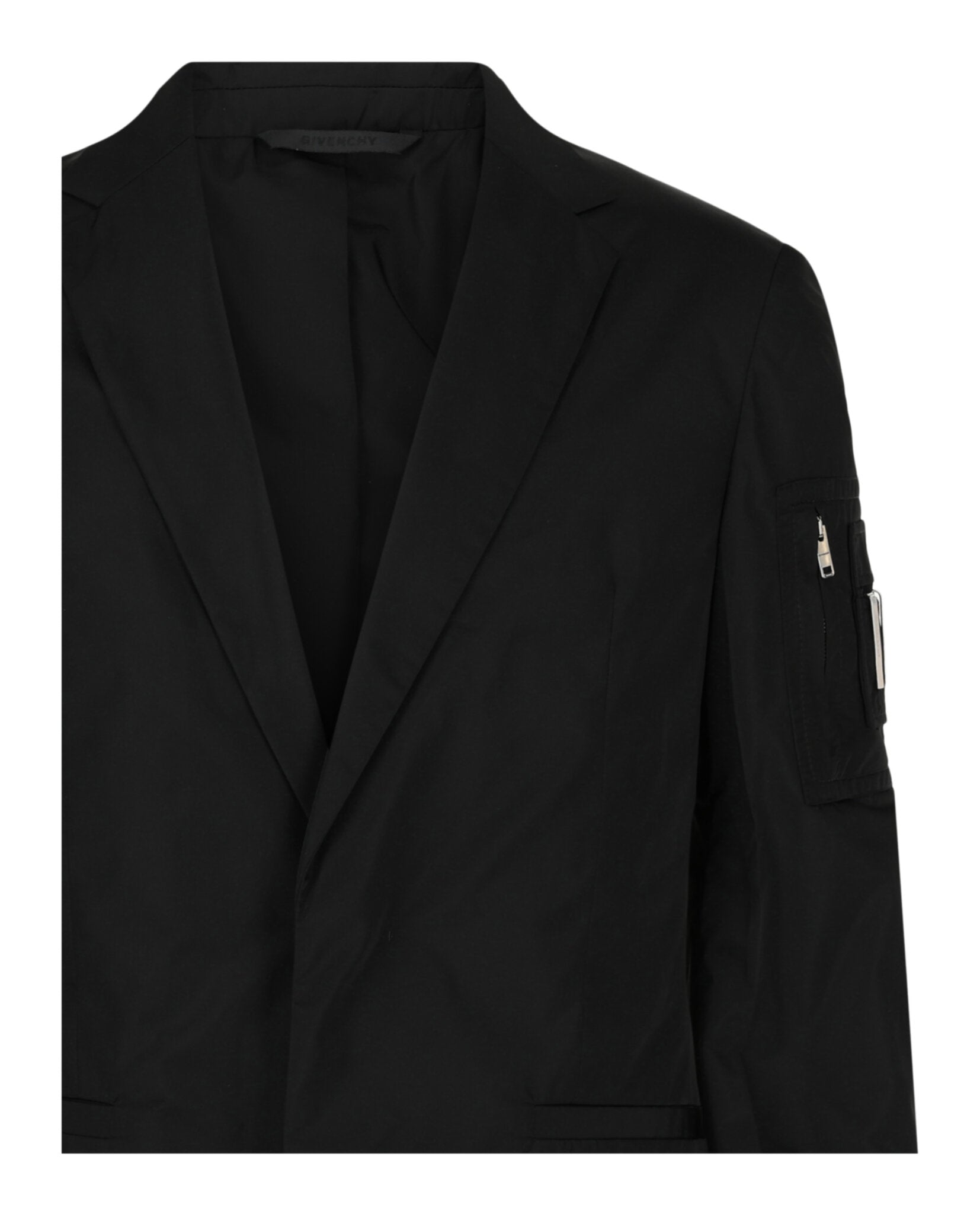Givenchy Mens Zip-Pocket Blazer