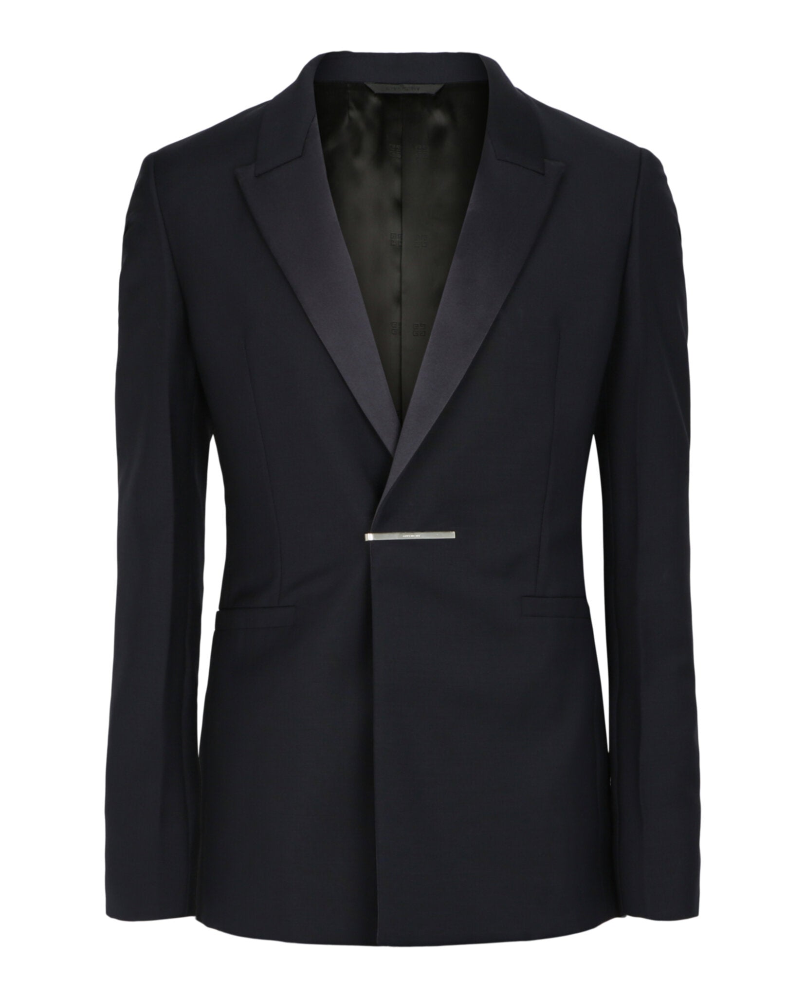 Givenchy Givenchy Mens Evening Jacket With Metal Clip Closure