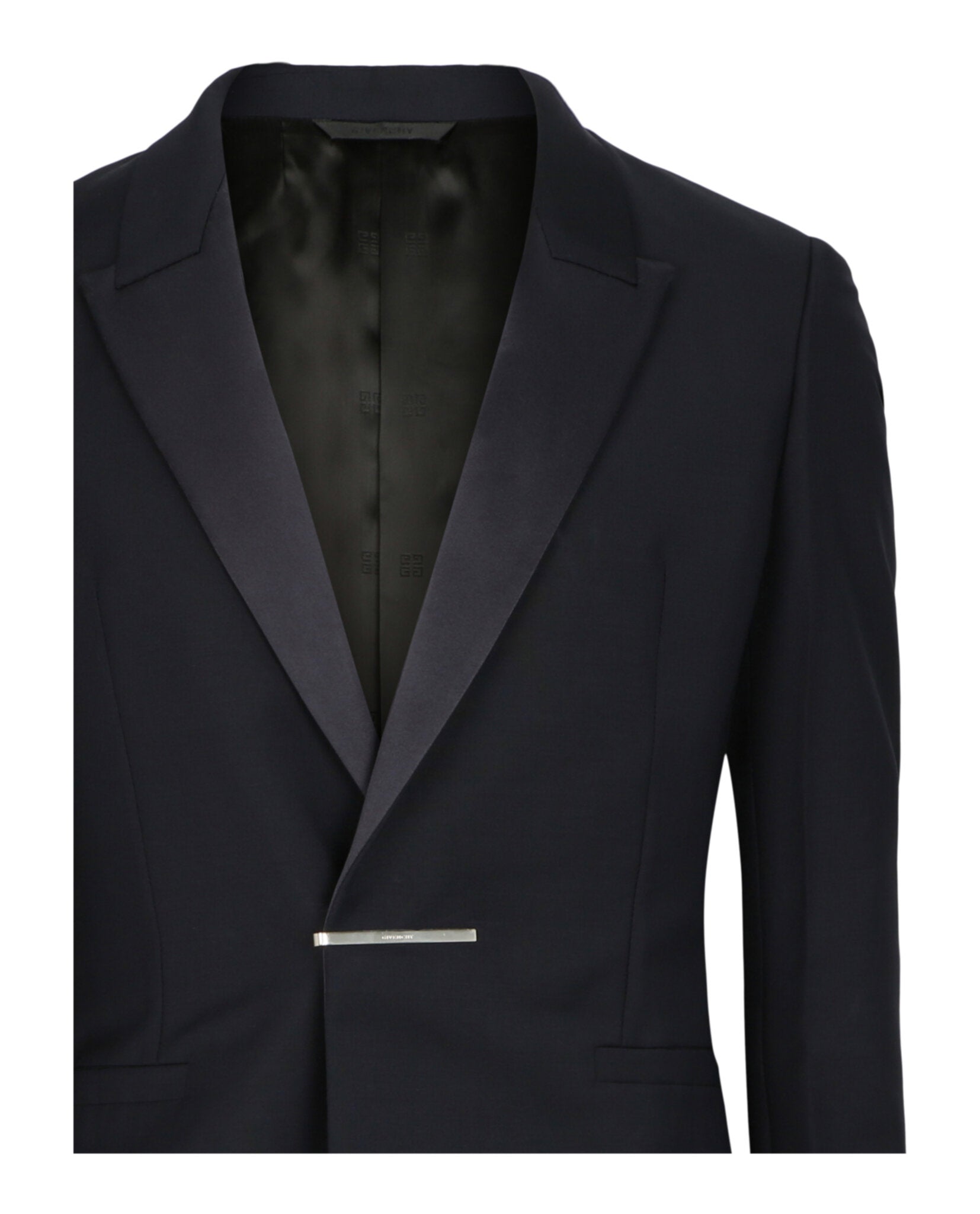 Givenchy Givenchy Mens Evening Jacket With Metal Clip Closure