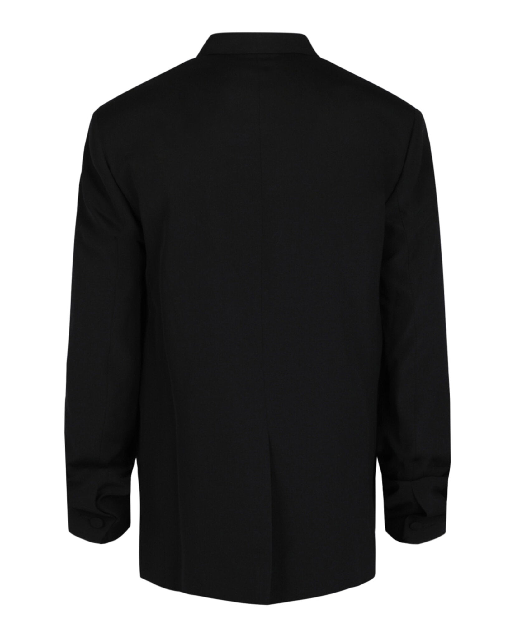 Givenchy Mens Oversized Wool Blazer With Satin Lapels